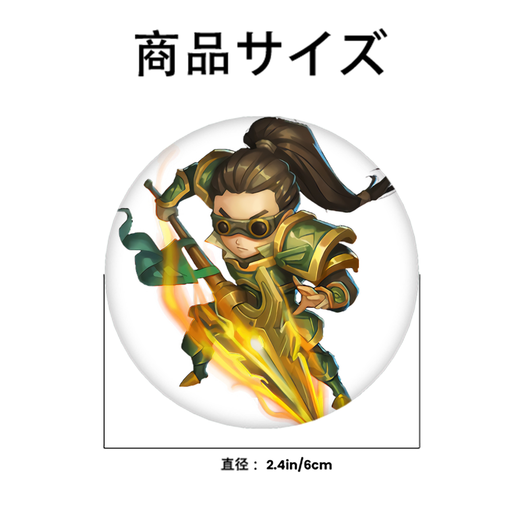 リーグ・オブ・レジェンド League of Legends LOL 6cm 缶バッジ 複数セット