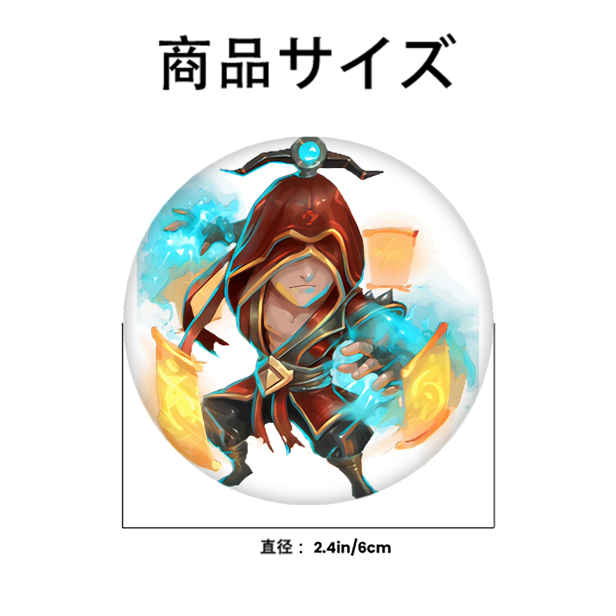 リーグ・オブ・レジェンド League of Legends LOL 6cm 缶バッジ 複数セット