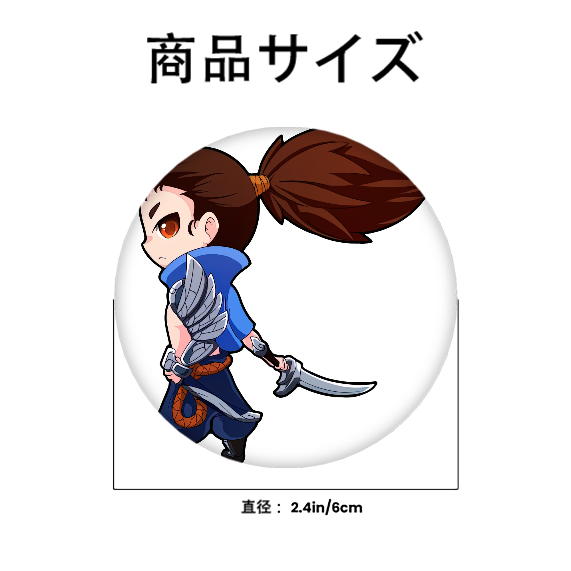 リーグ・オブ・レジェンド League of Legends LOL 6cm 缶バッジ 複数セット